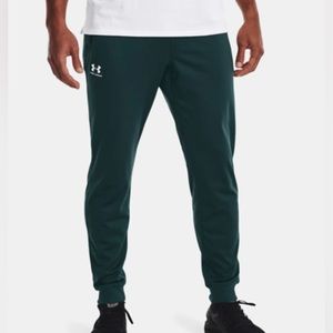Under Armour sport style tricot jogger green men’s small pants